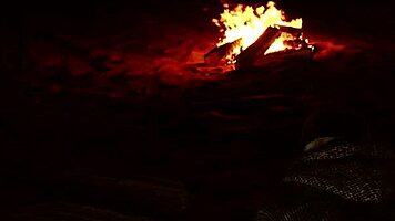 real anal virgin brooke johnson tied in desert for rough ass training