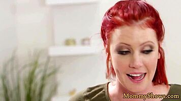 busty milf gets pleasured orally by glam teen babe