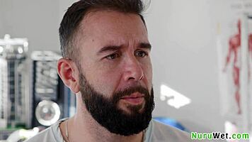 Anna Claire Clouds Pounder Nuru Massage Petite Blonde