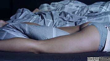 european teen gets fucked hard by older guy in taboo scene