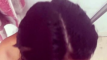 i walked into bathroom hot latina shy then total cock loving slut