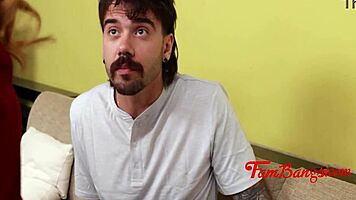 bratty cutie rides bro-in-law's monster cock boldly