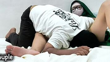 Classmates Go Viral Fucking Hard Bent Over with Pussy Lick and Doggystyle in College