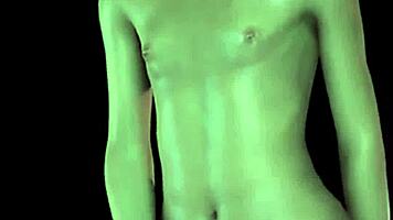 trans 2b struts her huge cock gets sucked hard 🍆💦