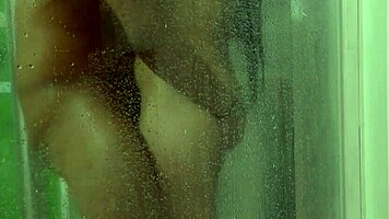 sexy latina wife sneaks black bull pounding in motel bathroom