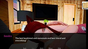 redhead milf with big tits and ass plays erotic homemade game