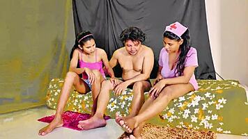 Uttaran20's ultimate quick daily FFM threesome hardcore fuck