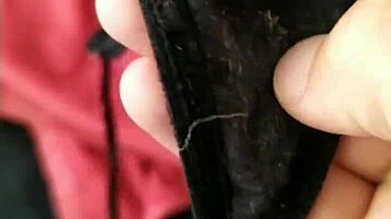 sexy japanese wife creampied in dirty panty fetish anal