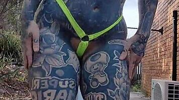 melody radford leaks micro bikini twerk and pole dance with huge ass shake