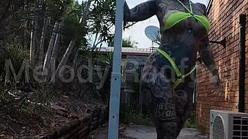 melody radford leaks micro bikini twerk and pole dance with huge ass shake