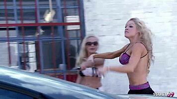 hey cindy and lou lou first lesbian lingerie orgasm?