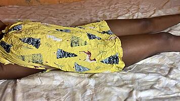 Screaming ebony African teen pounded doggystyle rough!