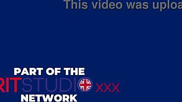 student deepthroats cock at gloryhole swallowing every drop