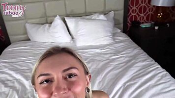 college blonde chloe temple handles brogan's thick cock