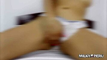 Peruvian Mariana trades gifts for hot sex in my apartment 😏