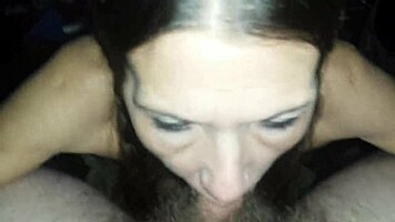 uh my perfect brunette girlfriend gives sloppy titjob pov
