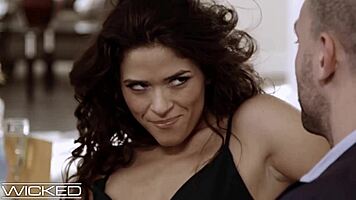 latina college babe finally rides teacher's cock passionately