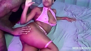 brazilian latina ass ripped by monster black cock roughly