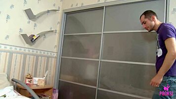 hey you watching this hunk felix k explode cumshot on pretty clover z's face while her pussy gets hardcore fucked doggystyle too?