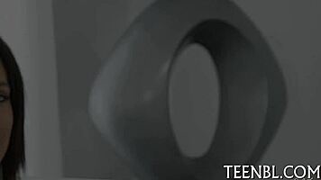 sensual slut rubs wet twat to explosive orgasm