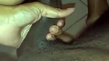 Wife's tight ass takes huge BBC in raw cuckold ride