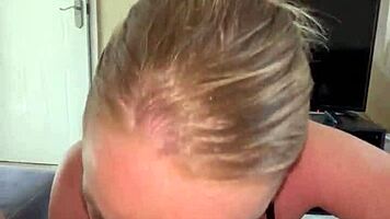 Step Mom Blows Huge Dick Deepthroat Then Tits Jump on Monster Cock