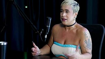 milf grabs broached guy in mixed public crowd for sensual bisexual domination watch joana