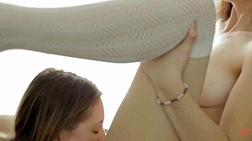 shanty a's alluring teen presence captivates fully