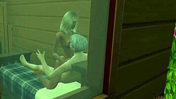 Novinha loses virginity to elderly man while naughty student seduces director in rpg visual novel