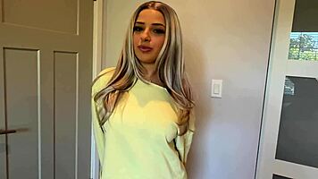 vanessa marie bends for big tits doggystyle cumshot pounding