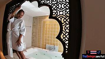 boyfriend sneaks hardcore pov sex with thai teen girlfriend in hotel