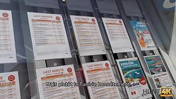 Dorky cuckold watches girlfriend's cash fuck with total stranger