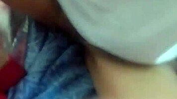 Skinny Slut Strips Naked For Intense Tiny Tits Handjob And Back Ride