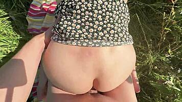 baby your wet pussy looks perfect for my cock missionary then doggy cumshot outdoors?