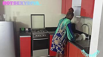 honey your dick too sweet cant say no kitchen fuck