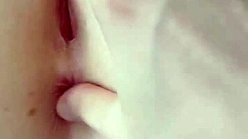 curious babe caught masturbating gets her tight pussy filled with cum