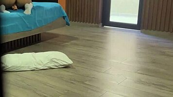 Schoolgirl latina destroys her big ass with toy riding cowgirl rough anal gaping for step-perv 😈🍑🔥