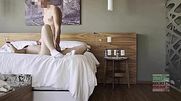 Bold Hotel Fuck for Capitalina Despite Constant Husband Calls