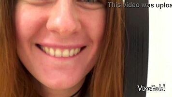 camilla moon rides cock hard before taking facial cumshot on cam