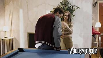 star quarterback bends virgin reporter over for rough fuck 😈