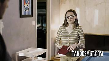 star quarterback bends virgin reporter over for rough fuck 😈