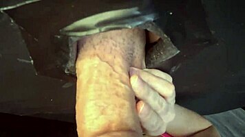 feel that first gloryhole thrill bi suck and gulp