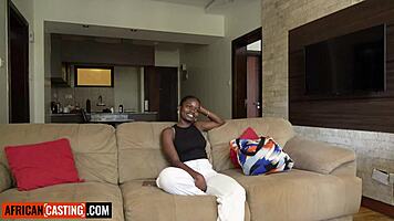 Innocent Big Tits 18yo Ebony Cutie Gets Raw Banged by BWC Producer