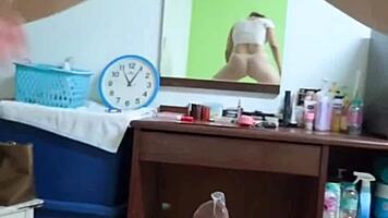 tight thai milf pussy milks young guy's cock cowgirl homemade ride