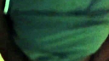 i excitedly flash pregnant natural tits in shopping bathroom mirror