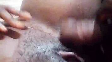 latina curves shake as she squirts rivers from wet solo ass slapping