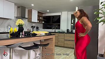 Brandon Cruz catches Carla Morelli's maid fucking, unleashes BBC
