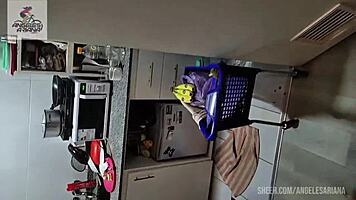 23cm Cock Feeds Hungry Friend Anal Creampie Workout