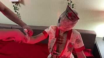 a silent hill nurse stopped by for halloween fun 🎃🏥