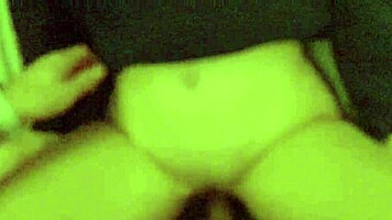 Whoa! Student Skinny Babe Rides Boyfriend's Wet Monster Cock!